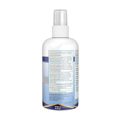 SkinSmart Antimicrobial Facial Cleanser for Breakouts and Blemishes, 8 oz | Hypochlorous Acid Spray for Face Targets Breakout Bacteria to Reduce Skin Irritation and Wash Pores Clean, All Skin Types thumbnail 2