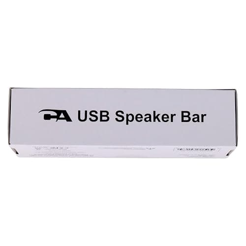 Cyber Acoustics USB Speaker Bar (CA-2890) – Stereo USB Powered Speaker, Easily Clamps to Monitor, Convenient Controls thumbnail 12