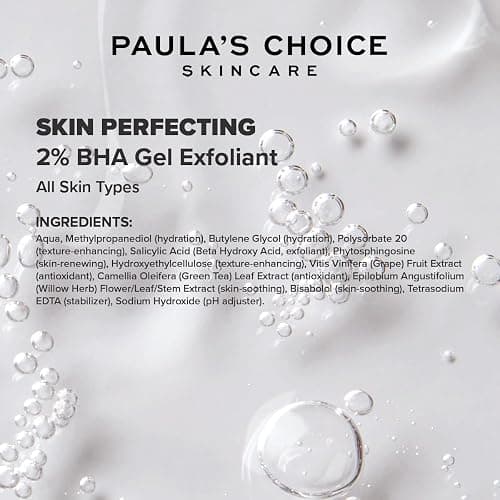 Paula's Choice SKIN PERFECTING 2% BHA Gel Exfoliant - Peeling Visage Élimine les Points Noirs, les Boutons & Pores Dilatés - avec Acide Salicylique - Peaux Mixtes à Grasses - 100 ml thumbnail 6