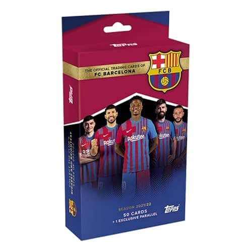 Topps FC Barcelona Official Team Set, Football Cards 2021/22 - Image 1