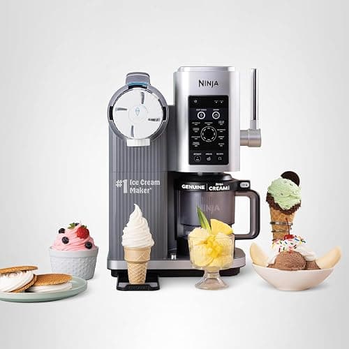 Ninja CREAMi Scoop & Swirl Ice Cream Maker, Soft Serve Desserts, Sorbet, Milkshakes, Frozen Yogurt and More, 13-in-1 Programs, Includes Handle and Two 16 oz 2-in-1 Pints, NC701 thumbnail 18