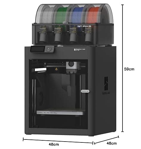 Bambu Lab P1S Combo, P1S 3D Printer and AMS, Multi-Color 3D Printing | MakerWorld Model Library, Multi-Color 3D Printing,High Speed & Precision CoreXY 3D Printer,Auto Bed Leveling, Ready-to-Use thumbnail 8