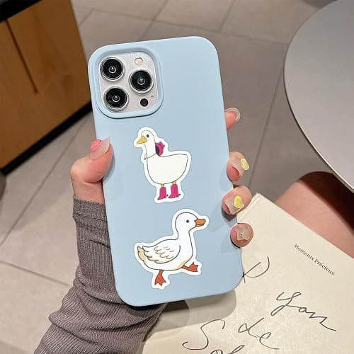 Cute Duck Stickers for Kids, Funny Animals Stickers for Boys Girls Teens Adults, 60PCS Cartoon Duck Vinyl Waterproof Stickers Bulk for Water Bottle Laptop Scrapbook Journal Phone Bike thumbnail 5
