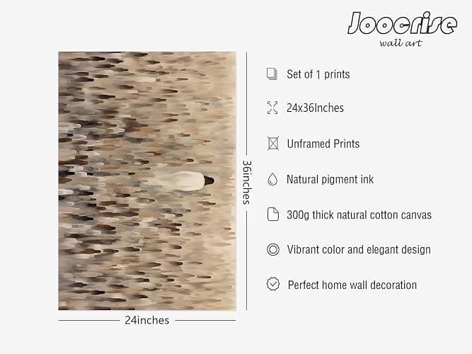 Jesus Feeds The 5000 Poster Set of One Christian Scripture Wall Decor Pictures Bible Verse Canvas Wall Art Jesus Wall Art Painting Christian Artwork for Living Room Bedroom 24x36 Inch Unframed thumbnail 2