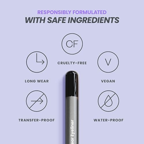 Wonderskin Eyeliner Pencil, 1440 Longwear Deep Black Eyeliner Pencil - Waterproof, Sharpenable & Smudge Proof thumbnail 4