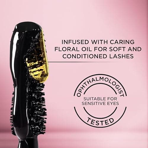 L'Oreal Paris Voluminous Makeup Lash Paradise Mascara, Voluptuous Volume, Intense Length, Feathery Soft Full Lashes, No Flaking, No Smudging, No Clumping, Blackest Black, 0.28 Fl Oz (Pack of 1) thumbnail 6