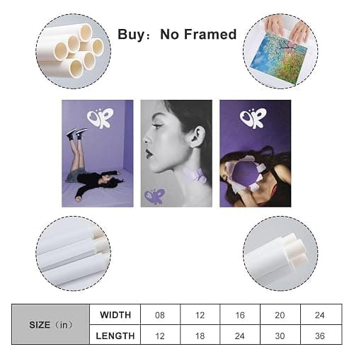 3 PCS Olivia Rodrigo Poster Art Poster Olivia Rodrigo Poster Music Art Poster Olivia Rodrigo Poster Music Album Poster Poster Wall Art Canvas Posters Room Decorative Aesthetic Poster Print Decor Post thumbnail 2