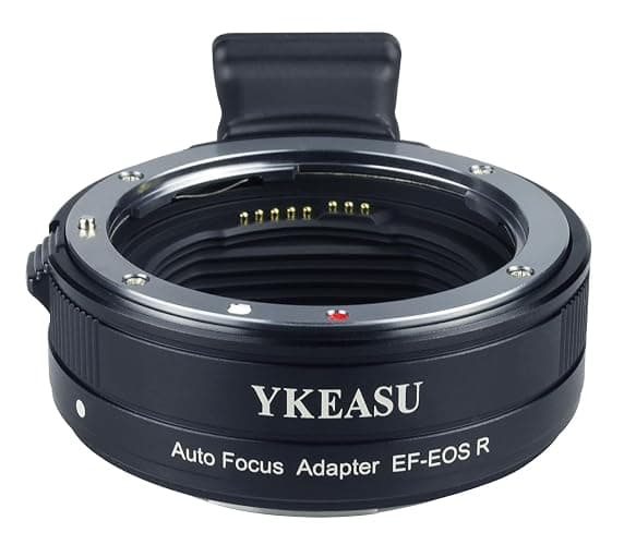 EF-EOS R Lens Mount Adapter Compatible with Canon EF/EF-S Series Lens and EOS R, RP, R3, R5, R6, R6 Mark II, R7, R8, R10, R50, R100 Cameras thumbnail 2