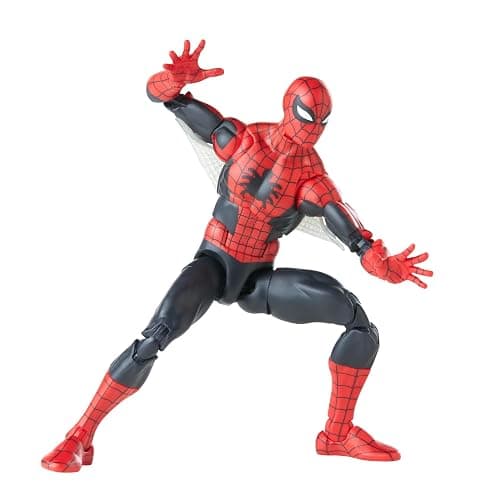 Spider-Man Marvel Legends Series 60th Anniversary Amazing Fantasy 6-inch Classic Comics Action Figures for 4+ Years, 9 Accessories thumbnail 7
