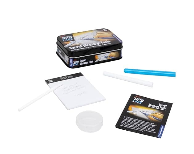 Thames & Kosmos Spy Labs Inc: Secret Message Tools Exchange Confidential Info w/Secret Pens | Essential Tools & Tricks of The Trade from The Detective Gear Experts for Young Investigators Medium thumbnail 4