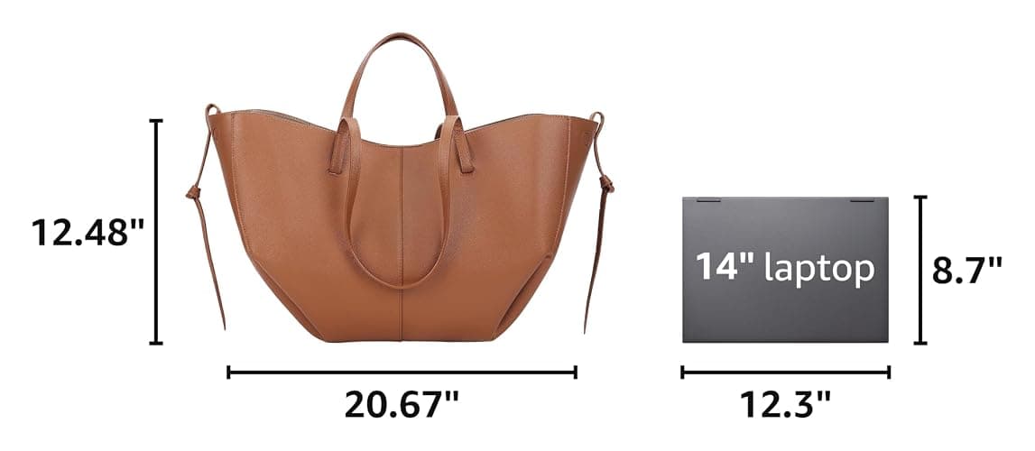 Juoxeepy Work Bag Faux Leather Tote Bag for Women Trendy Handbag Purse Fall Shoulder Bag with Magnetic Closure thumbnail 3
