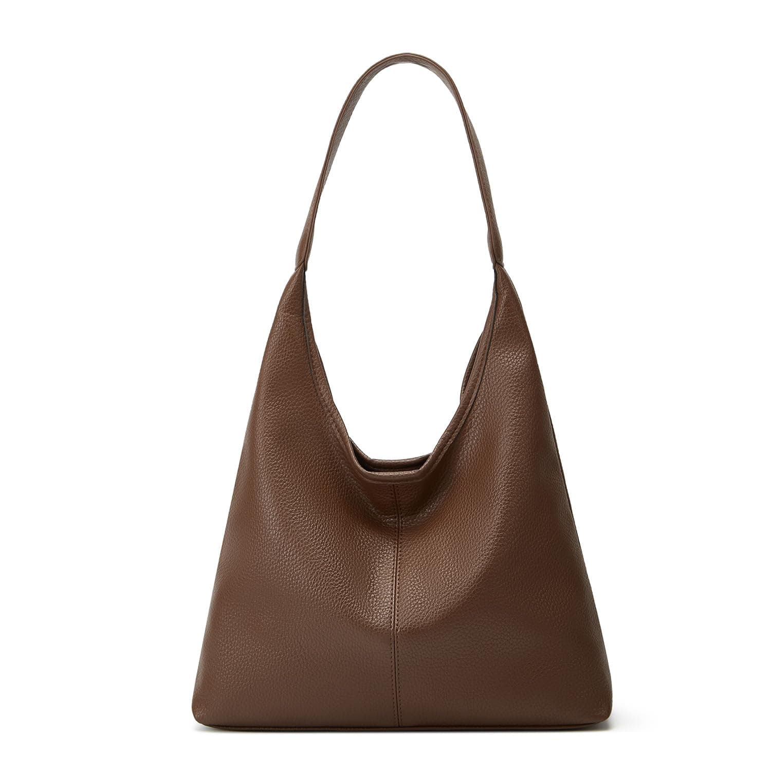 Slouchy Shoulder Bag for Women Retro Tote Bag Soft Leather Work Handbag Ladies Top Handle Purse Large Fall Winter Purse thumbnail 4