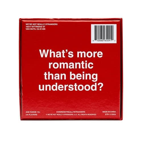 Couples Edition by We’re Not Really Strangers - A Conversational Adult Card Game for Couples to Strengthen Their Relationship, 150 Questions and Wildcards for Date Night with Your Partner - Couples thumbnail 2