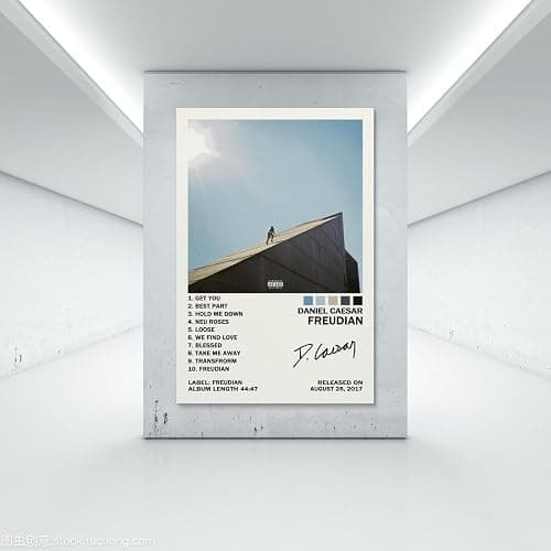 KUCOON Daniel Caesar Freudian Poster Canvas Wall Art Living Room Posters Bedroom Painting 12x18inch(30x45cm) thumbnail 7