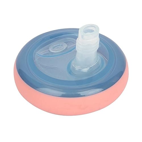 The First Years Insulated Straw Cups for Toddlers 2pk – Ladybug & Marbled – Pink & Blue thumbnail 6