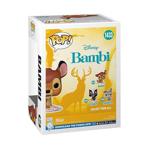 Funko POP! Disney: Bambi 80th - Bambi - Collectable Vinyl Figure - Gift Idea - Official Merchandise - Toys for Kids & Adults - Movies Fans - Model Figure for Collectors and Display thumbnail 3
