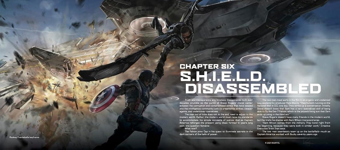 Marvel Studios' The Infinity Saga - Captain America: The Winter Soldier: The Art of the Movie thumbnail 5