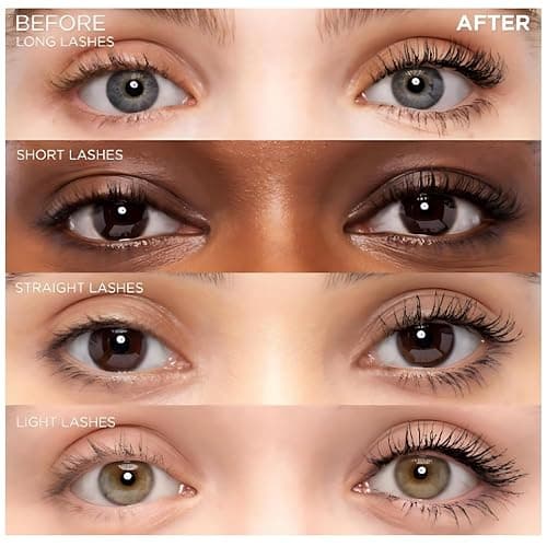 ForChics- Nourishing Eyelash Growth Mascara - Volumizing & Lengthening, Moisturizing Black Formula for Sensitive Eyes, Enhances Thickness & Health thumbnail 4