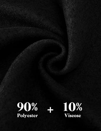 AFFA Women's Double Breasted Trench Coat Elegant Lapel Collar Jacket Winter Fall Slim Long Outerwear with Belt Pockets thumbnail 5