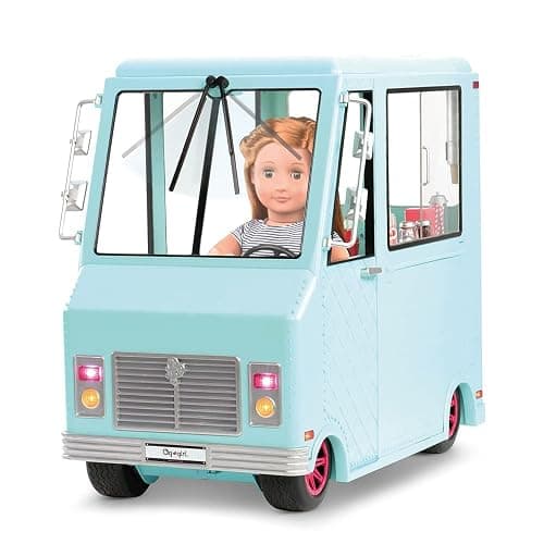 Our Generation Dolls Sweet Stop Ice Cream Truck for Dolls, 18" thumbnail 4