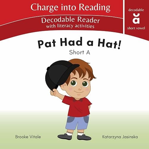 Charge into Reading Decodable Books (Stage 1): 5 Short Vowel Decodable Readers to Help Kindergarten and First Grade Beginning Readers Learn to Read (One Short Vowel Sound Per Book) thumbnail 8