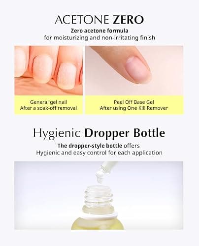 JelloJello Peel-Off Base coat Gel (10ml) + OneKillGelRemover (30ml) Set Peelable Nail Base, Easy Removal, Self Nail, UV/LED Cure thumbnail 9