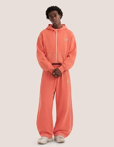 Aelfric Eden Cloud Boxy 2 Piece Fall Lounge Sets for Women Men Zip Up Hoodie Oversized Casual Sweatsuits thumbnail 3