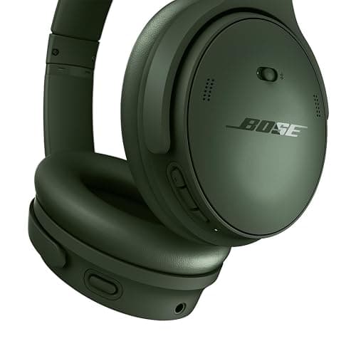 Bose QuietComfort Wireless Noise Cancelling Over Ear Headphones - Cypress Green (Renewed) thumbnail 5