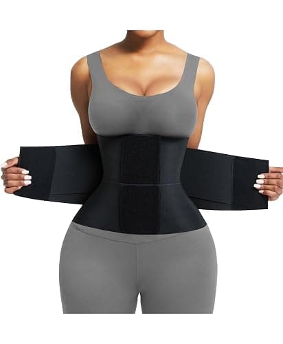 FeelinGirl Waist Trainer Belt Cincher Trimmer Tummy Control Body Shaper - Image 1