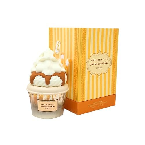 Lattafa Whipped Pleasure Eau de Parfum, Give Me Gourmand Collection, Spray Form, 75ml, Whipped Cream, Caramel & Vanilla Scent, Long-lasting thumbnail 5