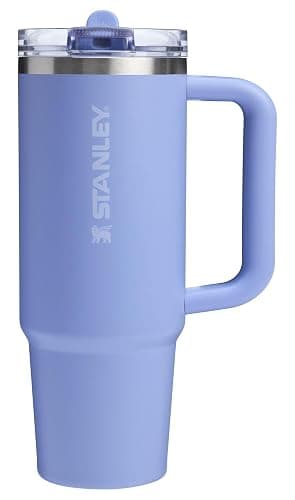 STANLEY Quencher ProTour Flipstraw Tumbler, 30 oz, Hydrangea | Built-In Straw & Handle | Cupholder Compatible for Travel | Leakproof Insulated Stainless Steel Cup | BPA-Free - Image 1