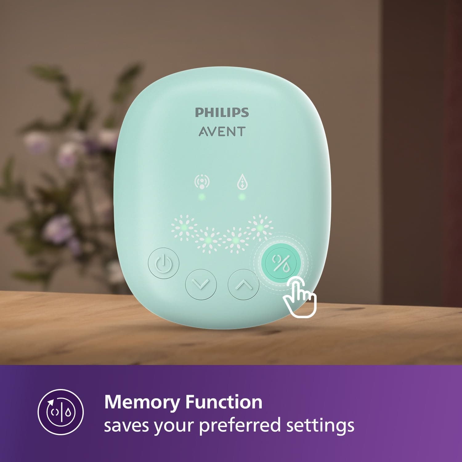 Philips Avent Portable Electric Breast Pump | No.1 Brand Recommended by Moms Worldwide | Soft adaptive Silicon Cushion | One Size Fits all | 4 + 4 Expression and Stimulation settings | Quiet Motor |Corded SCF323/11 thumbnail 6