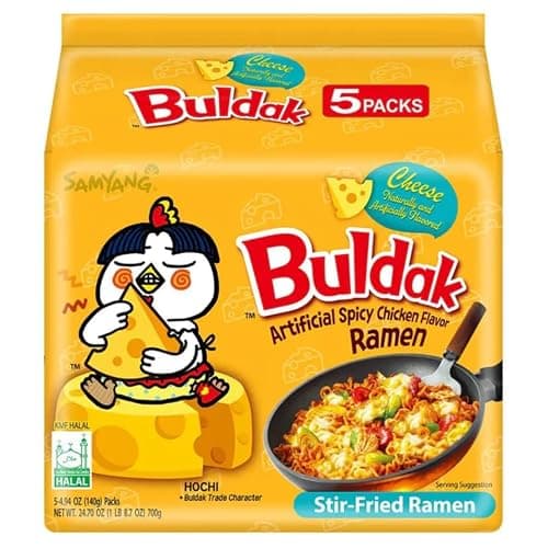 SAMYANG Hot Spicy Chicken Ramen Buldak Mix 2 x 5 Stück thumbnail 3