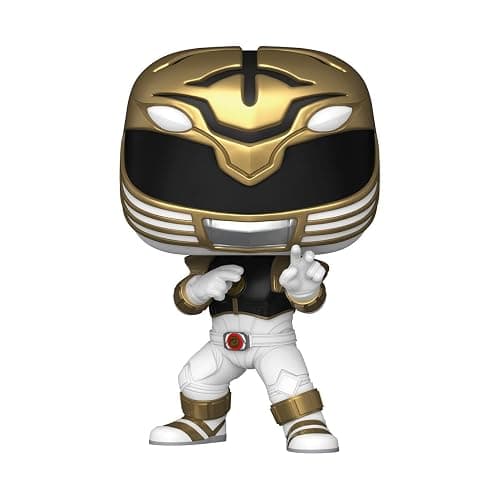 Funko Pop! Movies: Mighty Morphin Power Rangers: The Movie - White Ranger - Power Rangers Movie - Collectable Vinyl Figure - Gift Idea - Official Merchandise - Toys for Kids & Adults - Movies Fans thumbnail 2