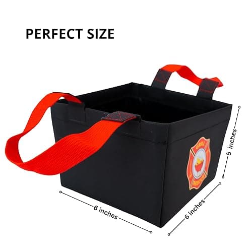 Grill Rescue Collapsible Bucket – Durable, Foldable Water Bucket for Grill Cleaning, Camping, and Outdoor Use (Dunk Tank) thumbnail 2