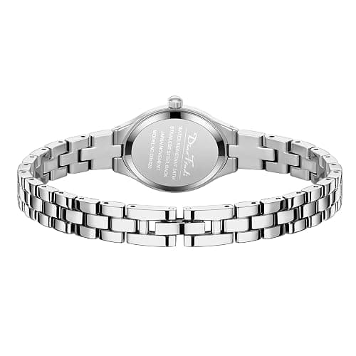 Diaofendi Small Gold Bracelet Watches Vintage Ladies Quartz Wrist Watches Stainless Steel Band,Waterproof. thumbnail 3