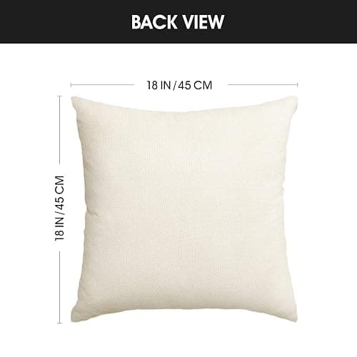 AVOIN colorlife Bless Our Home Farmhouse Eucalyptus Leaves Throw Pillow Covers, 18 x 18 Inch Truck Home Sweet Home Cushion Case Decorations Set of 4 thumbnail 3