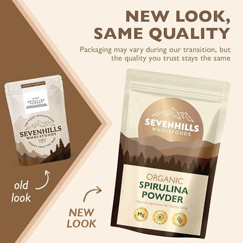Sevenhills Wholefoods Organic Spirulina Powder 500g | Certified Organic | Nutrient-Dense | 100% Pure & Natural thumbnail 6