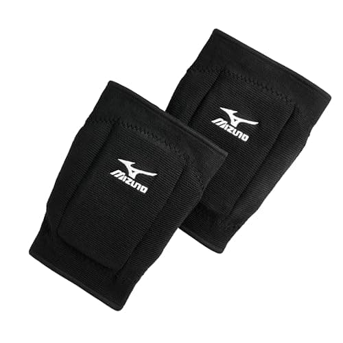 Mizuno T10 Plus Kneepad, ADULT Volleyball Kneepad, Black, One Size thumbnail 2