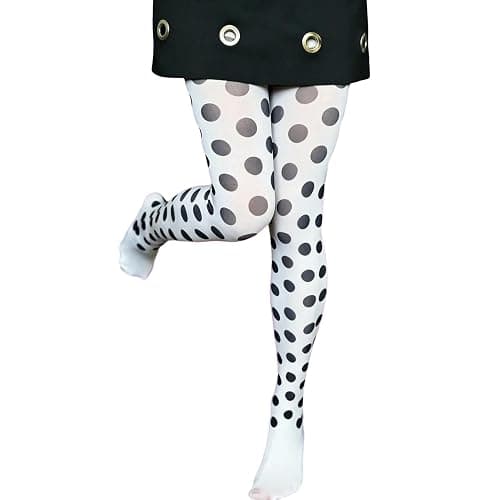 RICHTRUE Whimsy Twee Funky Patterned Tights Women Teen Girls Emo Goth Cool 2000s Fun Printed Tights Y2k Grunge Alt Clothes - Image 1