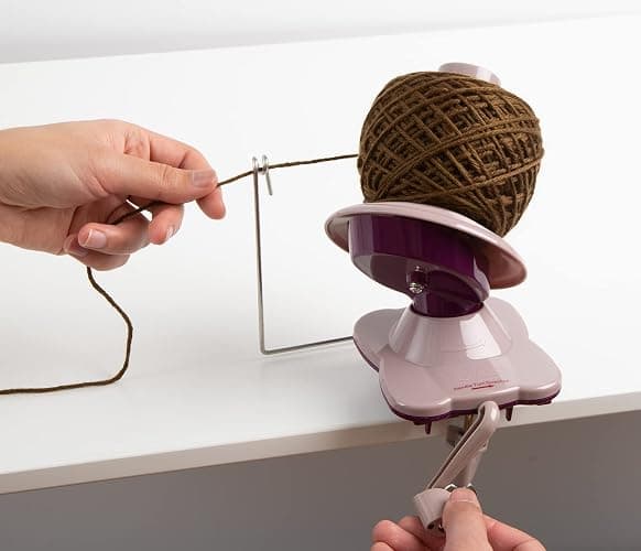 Knit Picks Yarn Ball Winder for Knitting and Crocheting (Purple) thumbnail 4