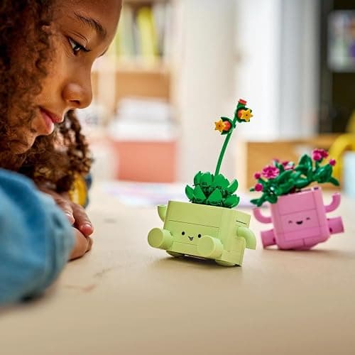 Lego 11506 Botanical Rocking Plants, Toy, Birthday Present, Blocks, Mother's Day, Girls, Boys, Kids, 9 Years, 10 Years, 11 Years, Elementary Students, Decorative Plants, Faux Green, Interior thumbnail 7