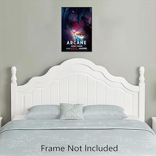 Jefuzh Anime Cartoon Arcane: League of Legends Season 2 TV Series Poster #1 - Matte Poster Frameless Gift 11 x 17 inch(28cm x 43cm),Noframe thumbnail 8