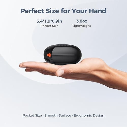 Classic Hand Warmers Rechargeable 2 Pack, AI Temperature Control Pocket Size Electric Handwarmers, Quick Charge Portable Hand Warmer Great Gift for Christmas Outdoors, Hunting, Golf, Camping thumbnail 2