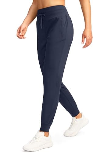 G Gradual Women's Joggers Pants with Zipper Pockets High Waisted Sweatpants Athletic Tapered Pants for Women Lounge Workout thumbnail 2