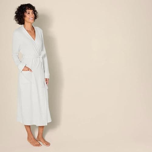 Amazon Essentials Womens Lightweight Waffle Full-Length Robe thumbnail 2