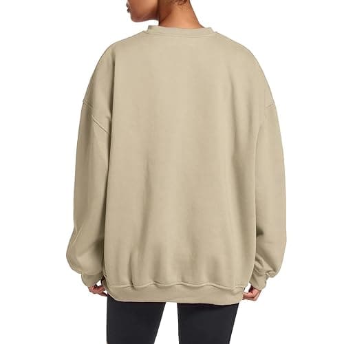 Tuislay Paris College Sweatshirt for Women Oversized Trendy Comfy Crewneck Sweatshirts Casual Graphic Pullover Tops Unisex thumbnail 5