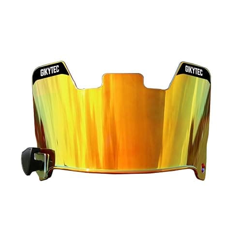 GIKYTEC Football Visor Youth Football Helmet Visor Scratch Resistant UV Block Facial Protection Visor for Football Helmet - Image 1