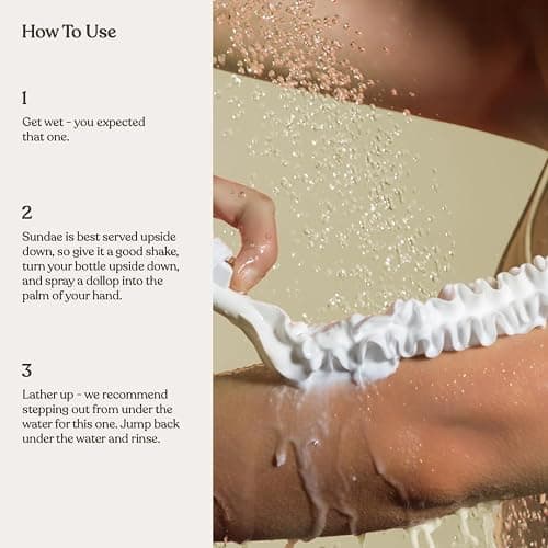sundae Whipped Shower Foam Very Vanilla Foaming Body Wash 8.9 fl oz, 265ml with Kakadu Plum & Finger Lime thumbnail 8