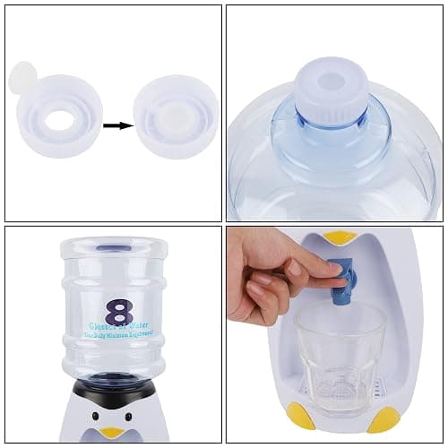 YOFIT 2.5 Liters Mini Water Dispenser 8 Glasses Water Dispenser Penguin Style thumbnail 5